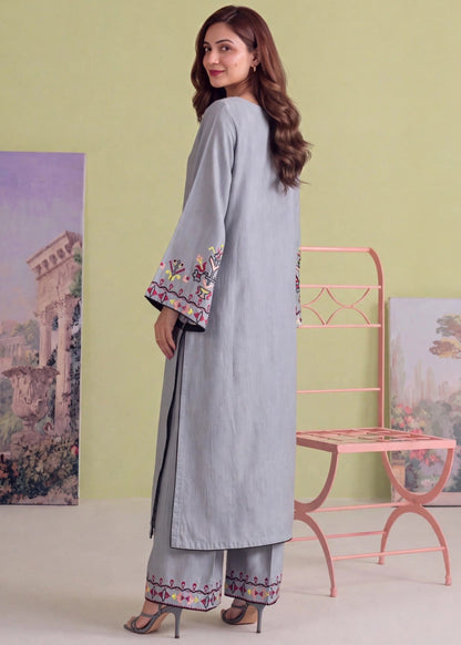Winter Wear Khaddar Kurta Set with Plazzo Online in KSA Riyadh Saudi Arabia Oman Bahrain Qatar