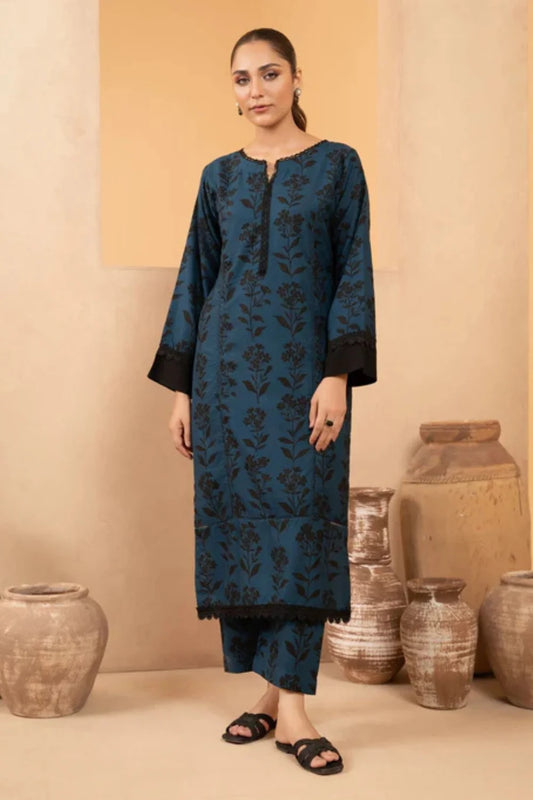 Teal Kurta Pant Set