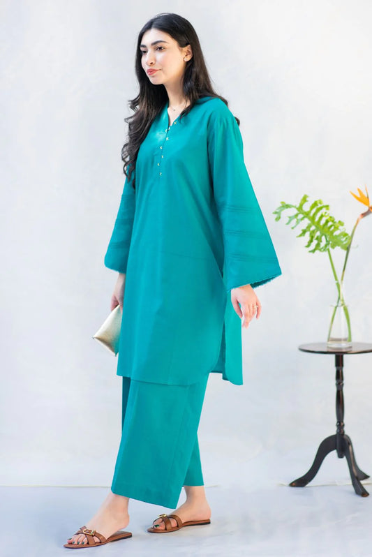 Teal Blue Co-ord Set
