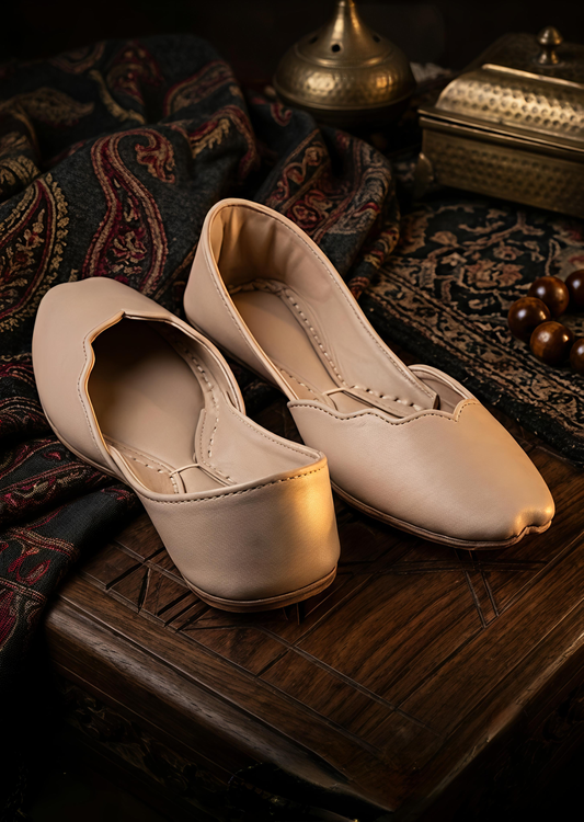 Women's Blue Leather Khussa Sandals Online in UK USA Canada