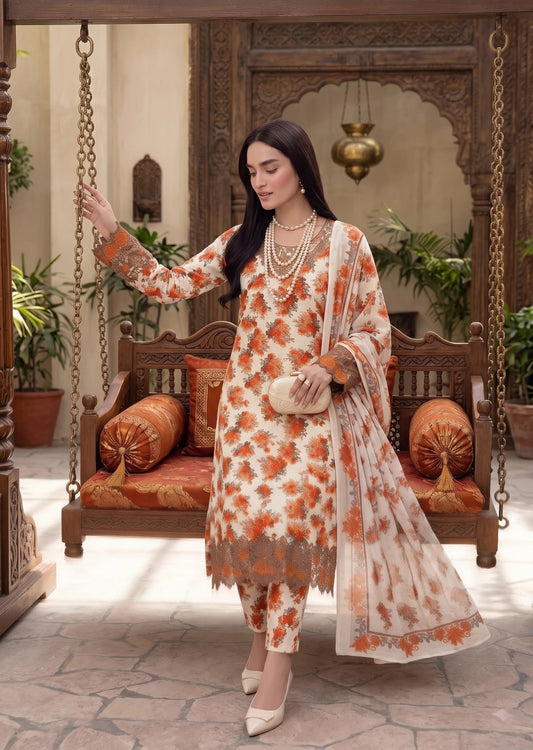 Women's Eastern Ready to Wear Embroidered Silk Kurta Set Online in KSA Riyadh Saudi Arabia Oman Bahrain Qatar