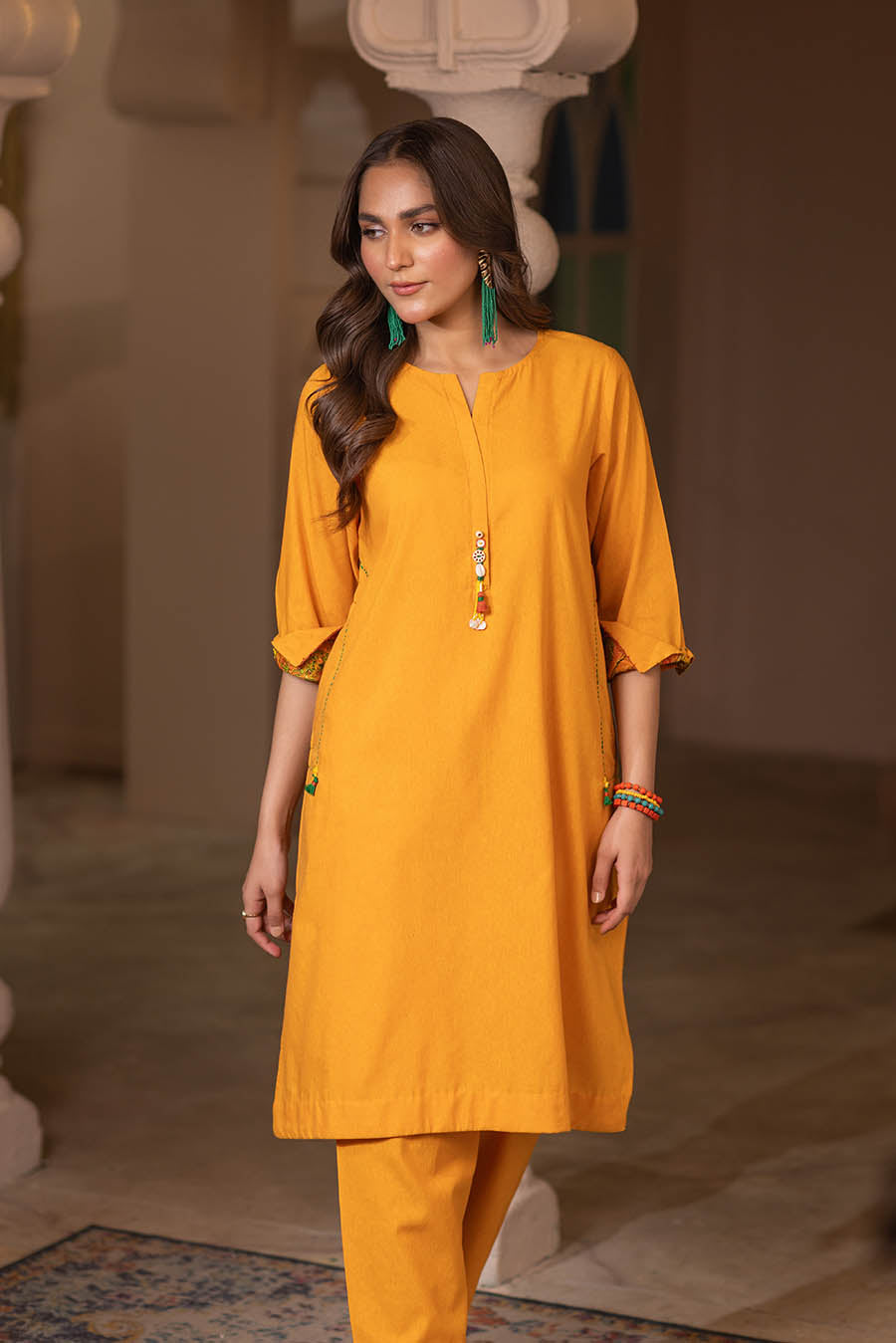 Readymade Kurta Set with Pockets