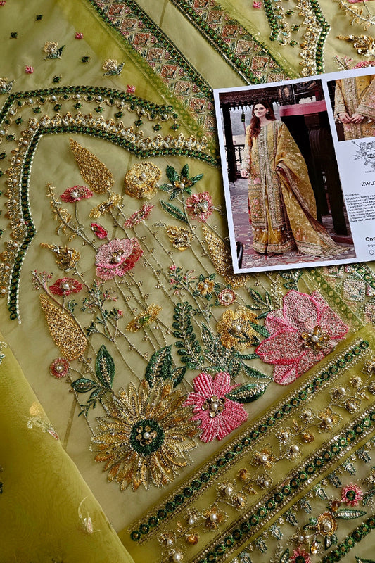 Lemon Yellow Handmade Suit