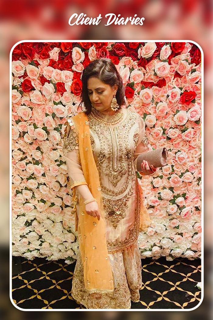 wedding & bridal gharara SALWAR MAHAL
