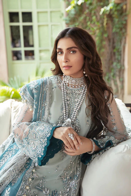 salwar mahal online store blue sharara in dubai