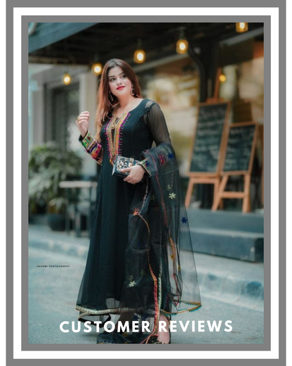 salwar mahal anarkali party wear suit customer reviews