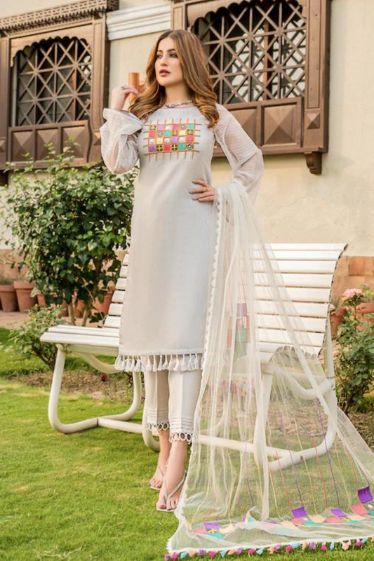 Readymade 100% Pure Cotton Suit