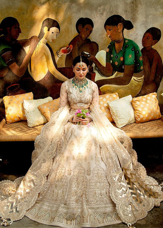 punjabi engagement lehenga in dubai