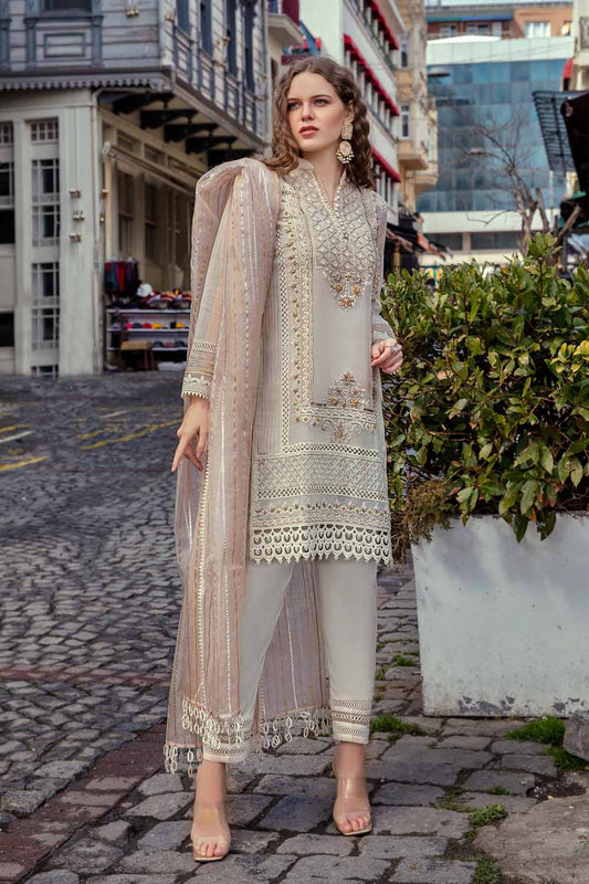 Readymade Chikankari Organza Pret