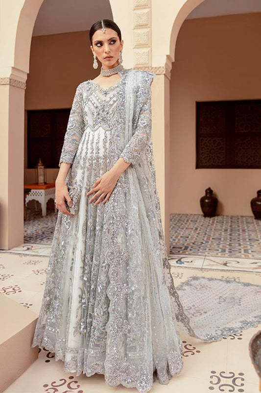 Silver Handmade Lehenga Choli