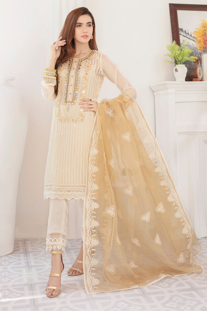 cotton party wear suit online