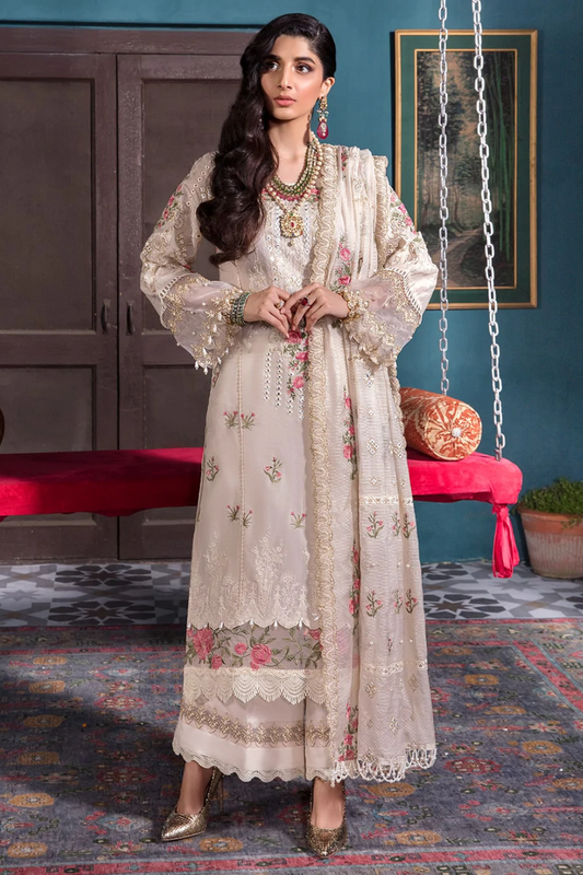 Pearl Pink Chikankari Lawn Suit