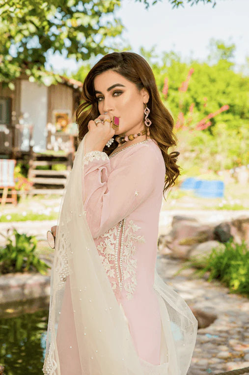 Readymade Cotton Suit with Mirror Work