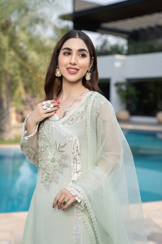 buy hand embroidered fully stitched party wear suit in dubai