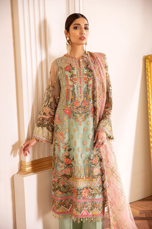 Capri Sea Pure Chiffon Suit