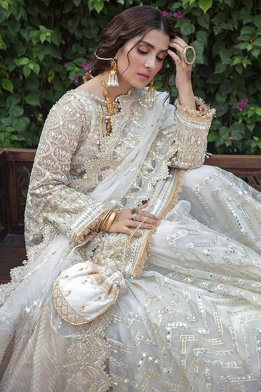 white gharara for nikah online in uk usa canada