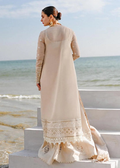 Skin Gold Embroidered Lawn Suit