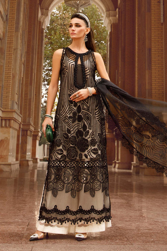 Black Rose Embroidered Suit