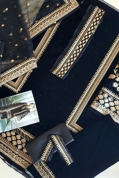 velvet salwar kameez pakistani