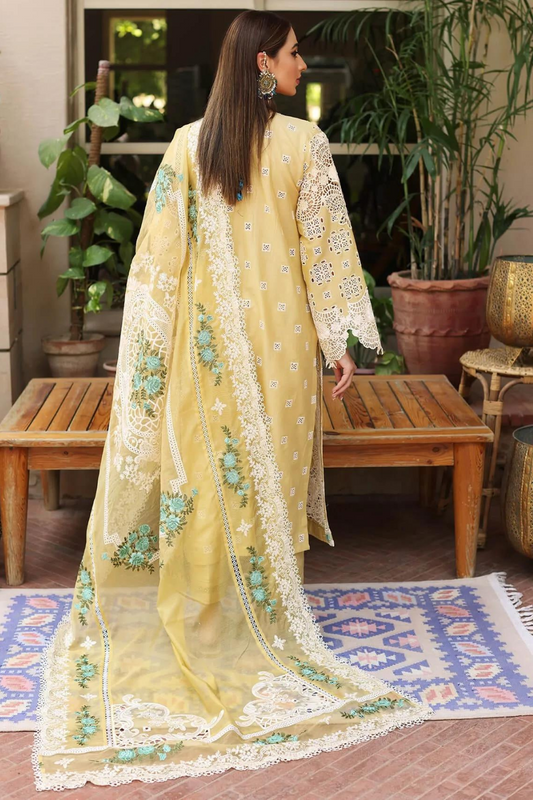 yellow chikankari kurta online in sharjah