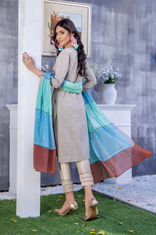 Readymade Grey Cotton Suit