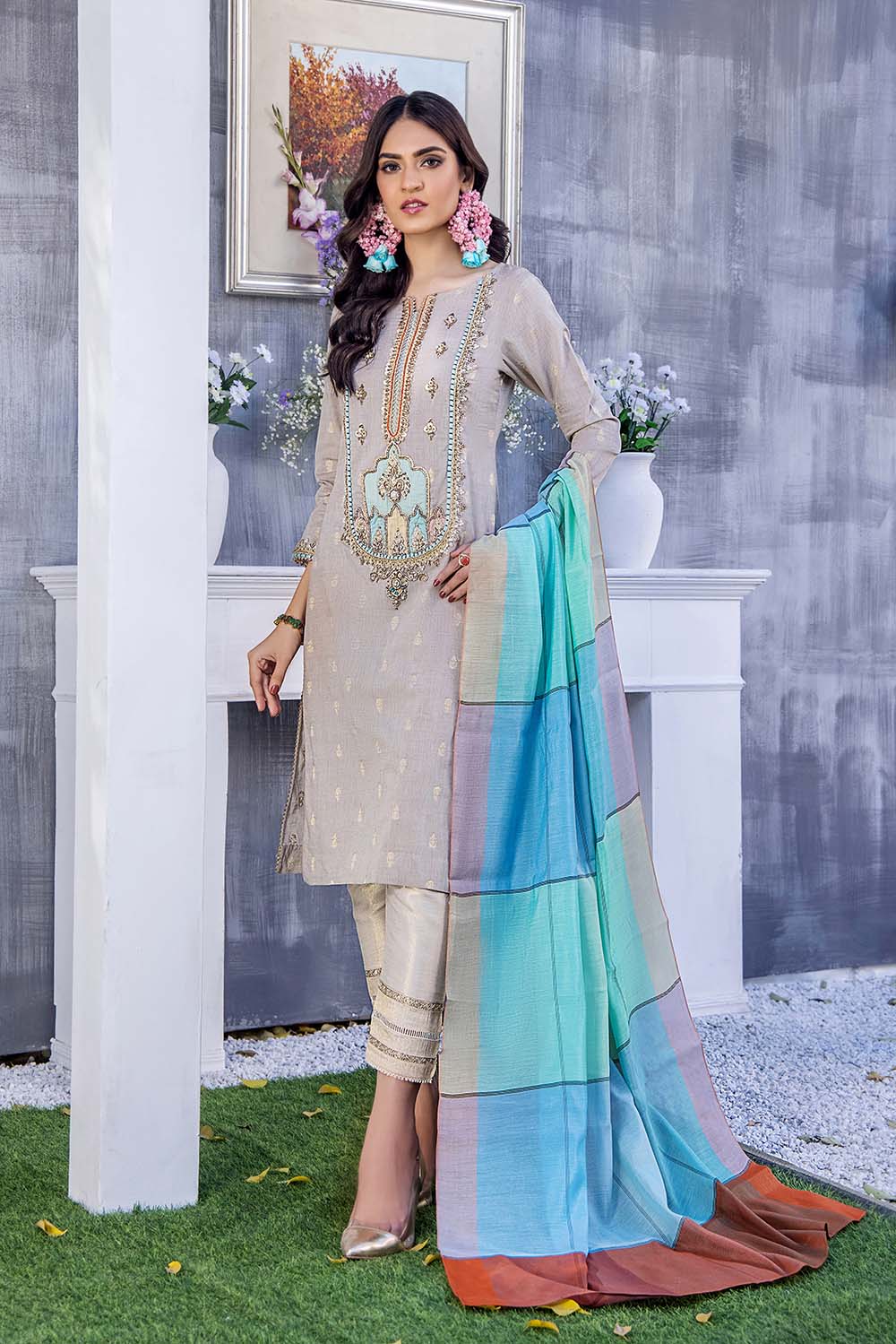 Pakistani shop suit cotton