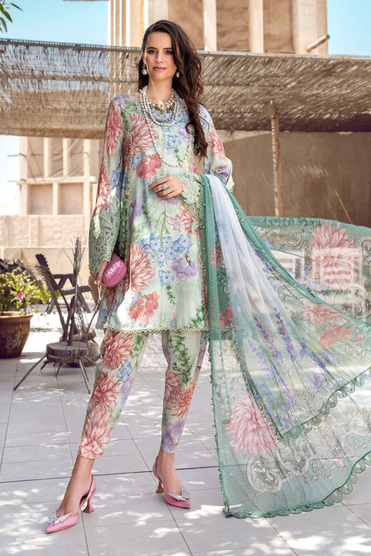 Floral Printed Lawn Suit