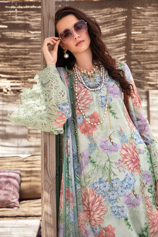 Floral Printed Lawn Suit