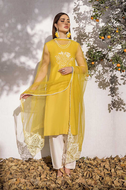 Readymade Hand Embroidered Cotton Suit