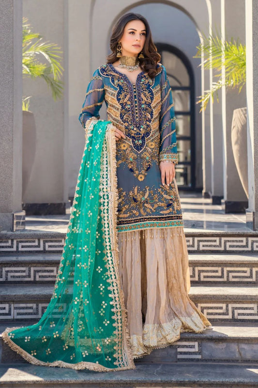 Heavy Handmade Pure Maysuri Sharara