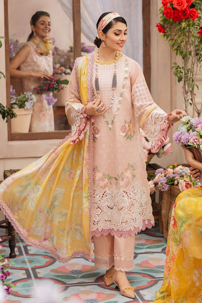 Pale Pink Chikankari Lawn Suit