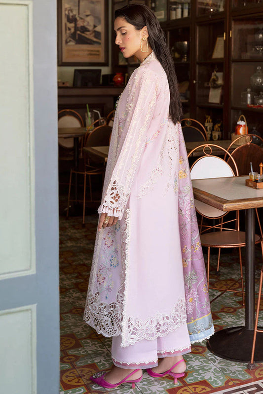 Pastel Pink Chikankari Lawn Suit