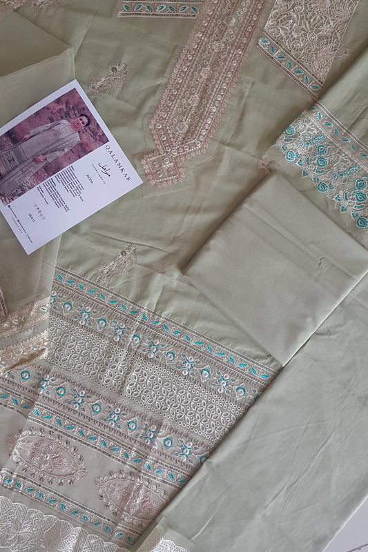 Mint Green Chikankari Lawn Suit