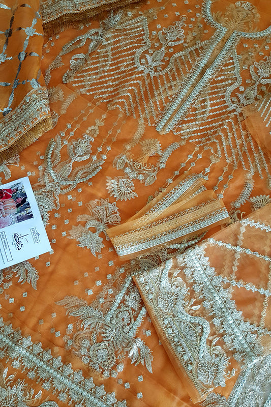 Mustard Lehenga Choli / Anarkali Maxi