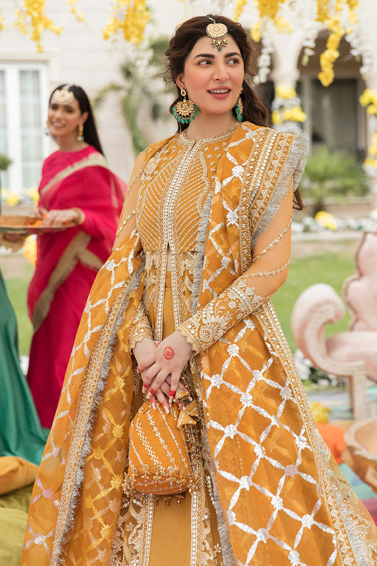 Mustard Lehenga Choli / Anarkali Maxi
