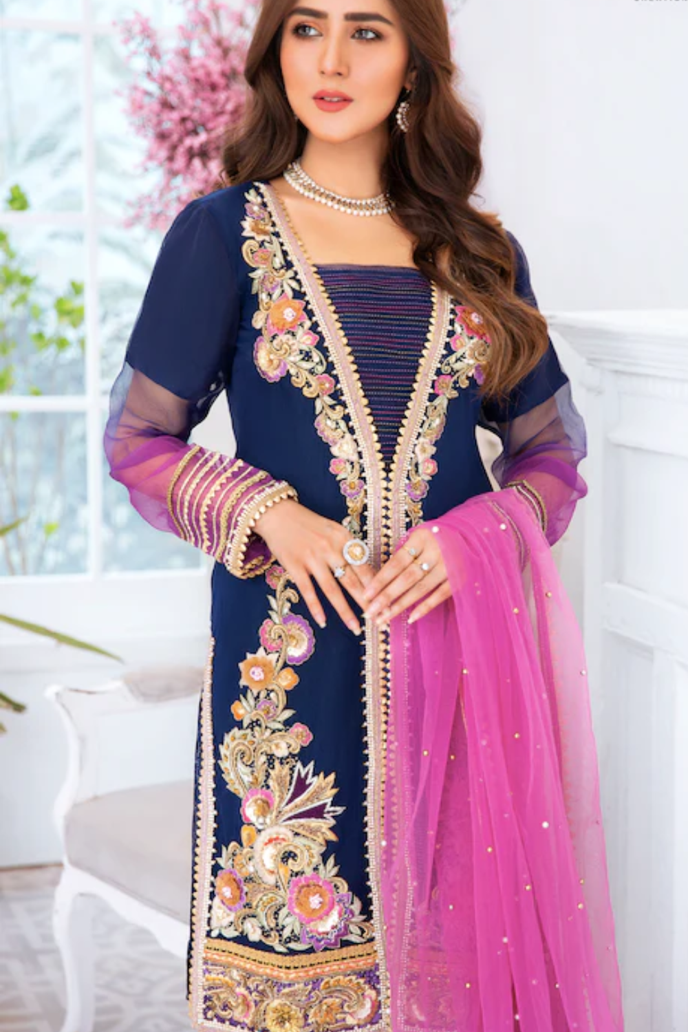 Readymade Pure Organza Luxury Pret