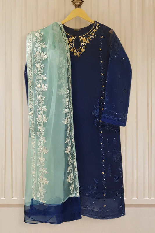 Unstitched Party Wear Salwar Kameez Material Online in Dubai