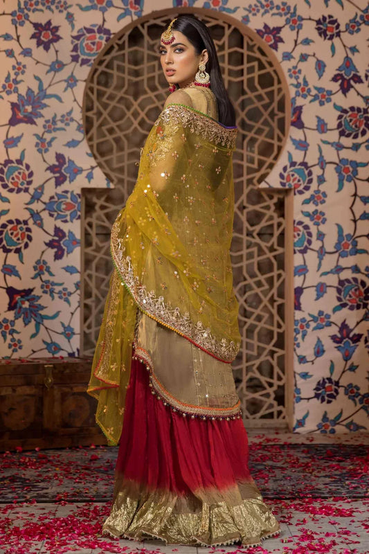 Pure Maysuri Sharara Size 44