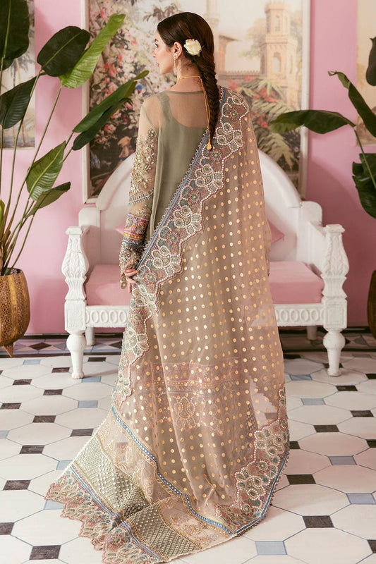 Mint Handmade Organza Suit