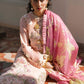 Pale Pink Embroidered Lawn Suit