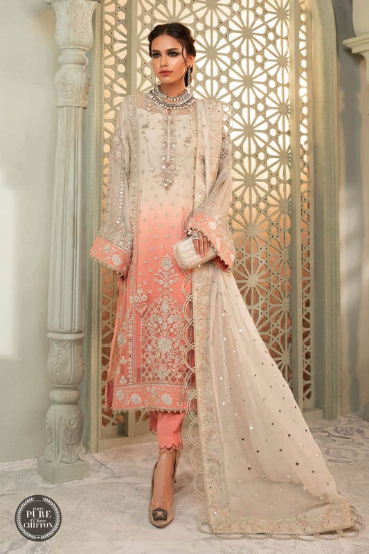 buy wedding party wear chiffon suit with price in dubai