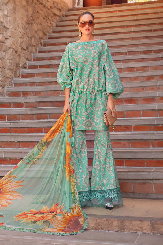 Floral Printed Lawn Suit