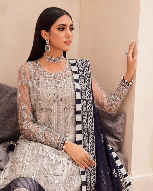 purple and white combination salwar suit in UAE dubai