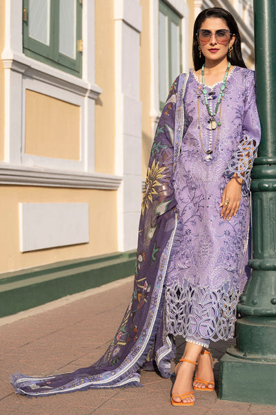 Buy Lavender Purple Chikankari Suit Online in Dubai