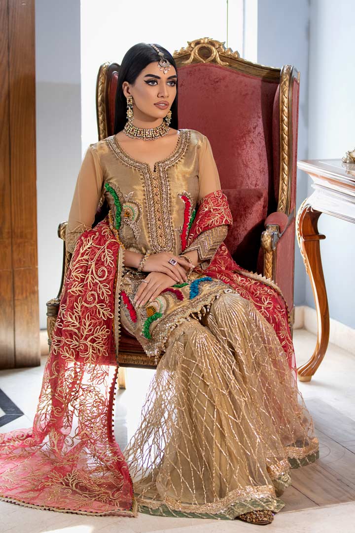 wedding & bridal readymade gharara online in UAE