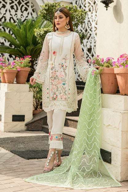 ready to wear hand embroidered party wear salwar suit in dubai