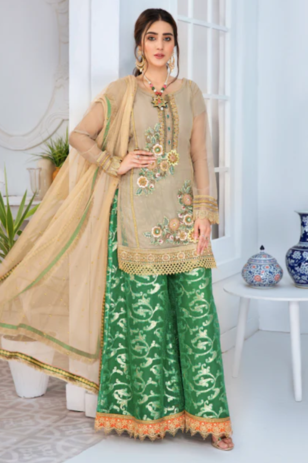 stitched sharara buy online in dubai