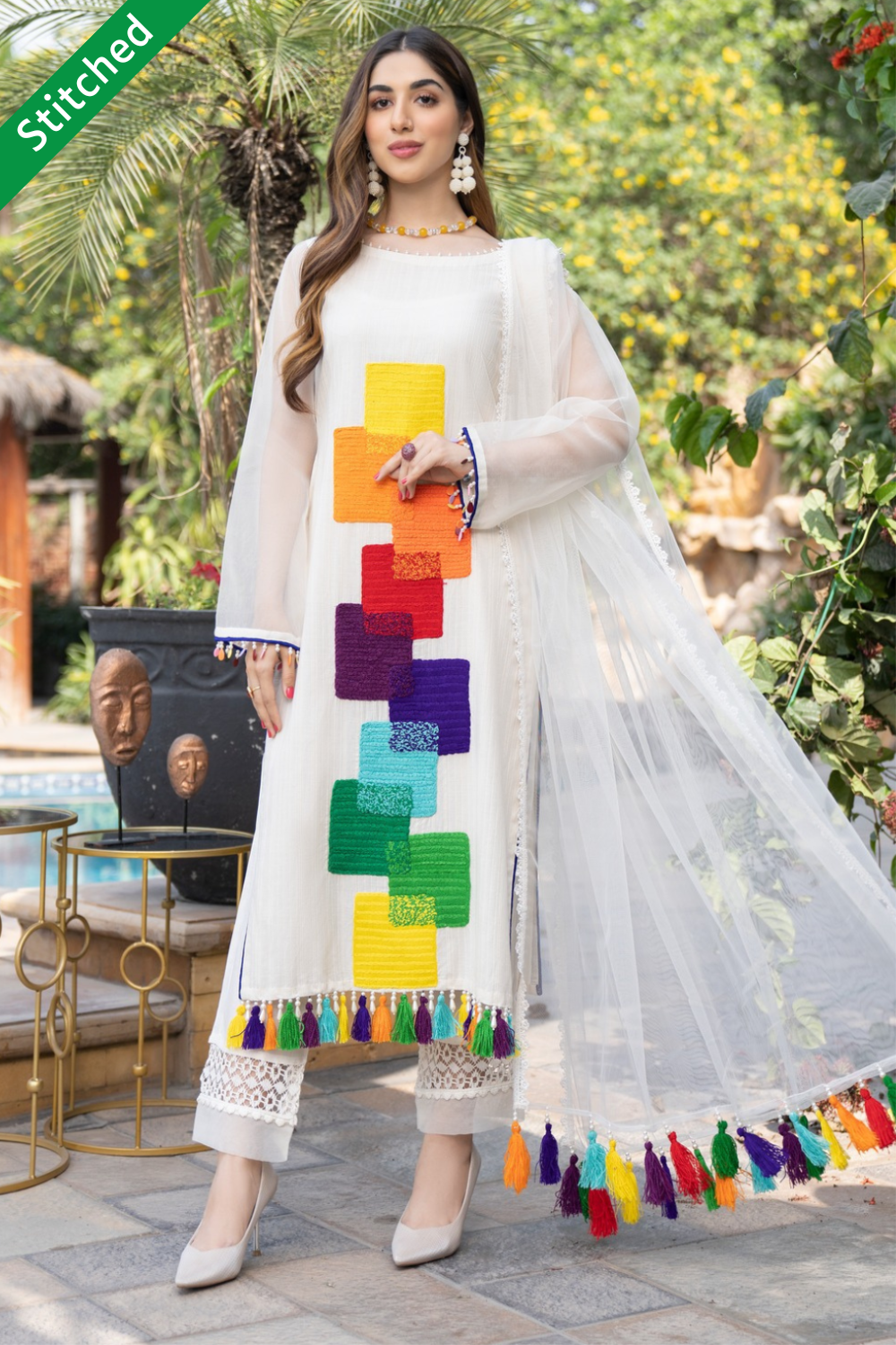 Beige Cotton Salwar Kameez - Designer Khaadi Suit - Traditional Outfit –  TRENDZ & TRADITIONZ BOUTIQUE