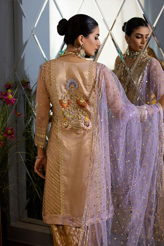 Hand Embroidered Pure Maysuri Suit