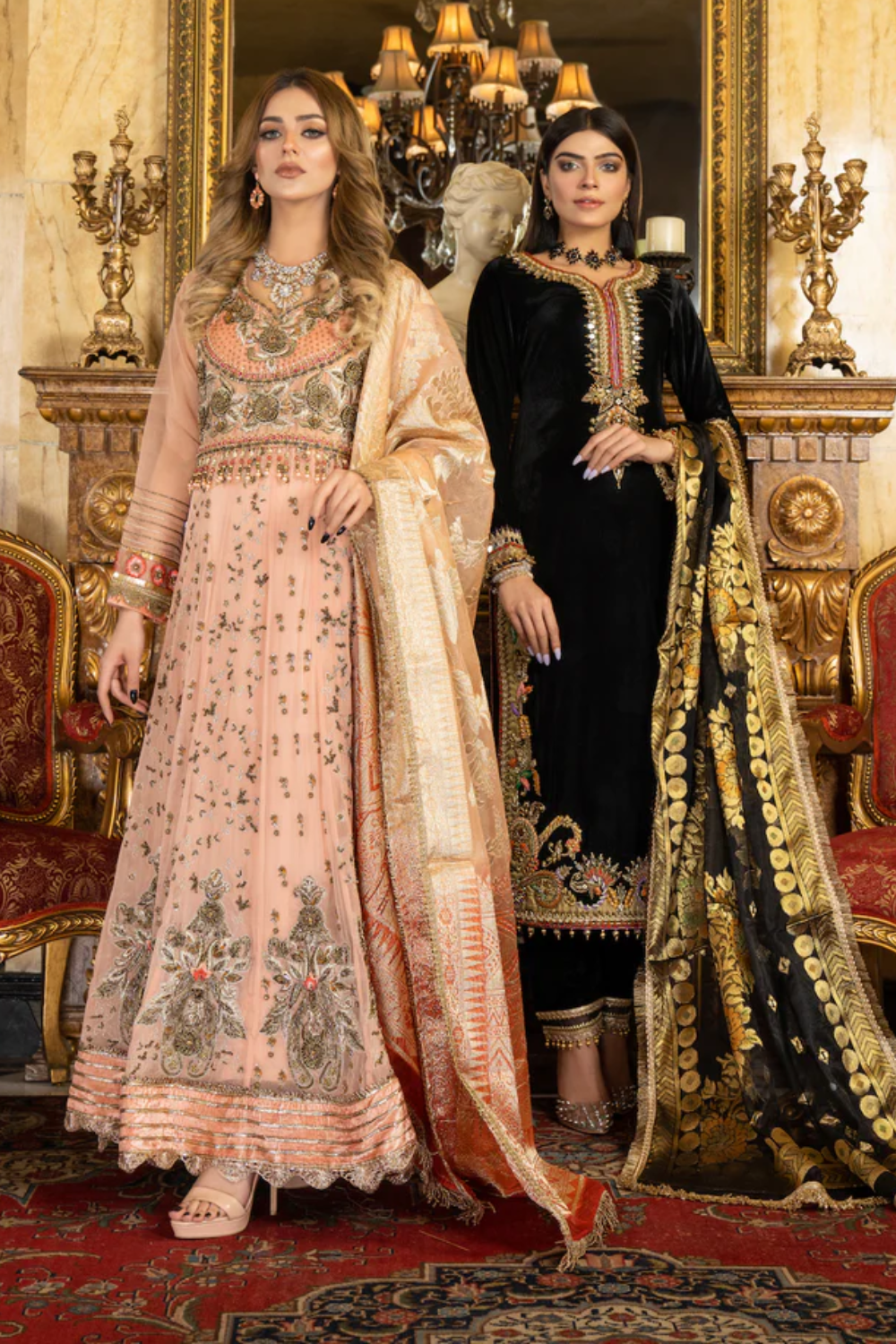 ready made party wear anarkalis in uae